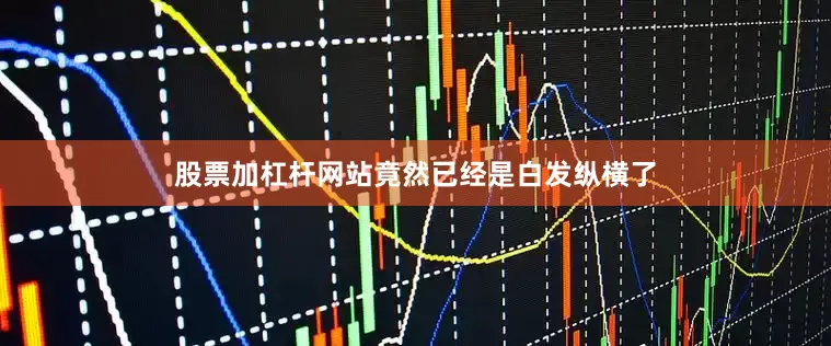 股票加杠杆网站竟然已经是白发纵横了